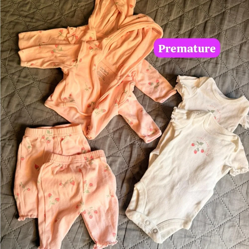 Assorted Baby Bodysuits and Leggings Set